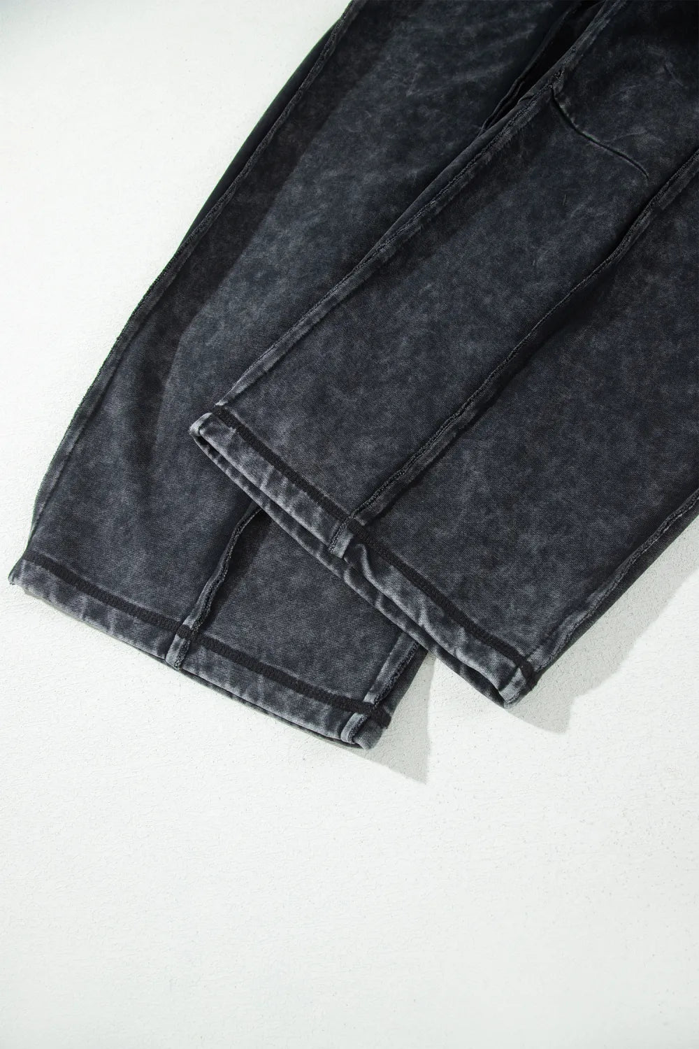 ~PREORDER~ Midnight Mineral Wash Barrel Pants ~PREORDER~