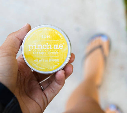 Pinch Me Therapy Dough “Sun” – Lemon Scented Stress Relief Putty for Anxiety, Focus & Sensory Play