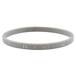 Threads of Faith Fearless Silicone Bracelet Set | 4-Pack Christian Stretch Bracelets