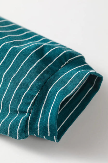 ~PREORDER~ Easy Days Green Stripe Lounge Set ~PREORDER~