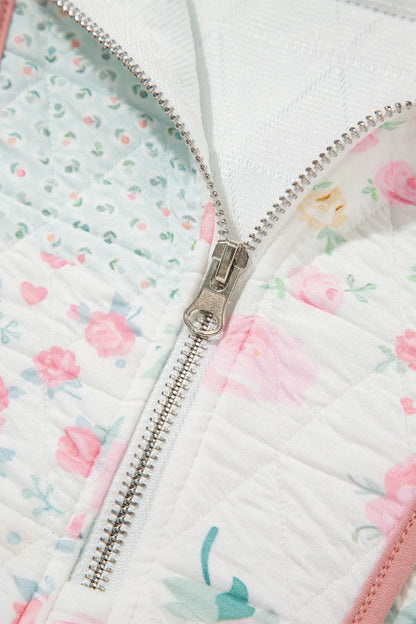 ~PREORDER~ Rose Garden Patchwork Quilted Pullover ~PREORDER~