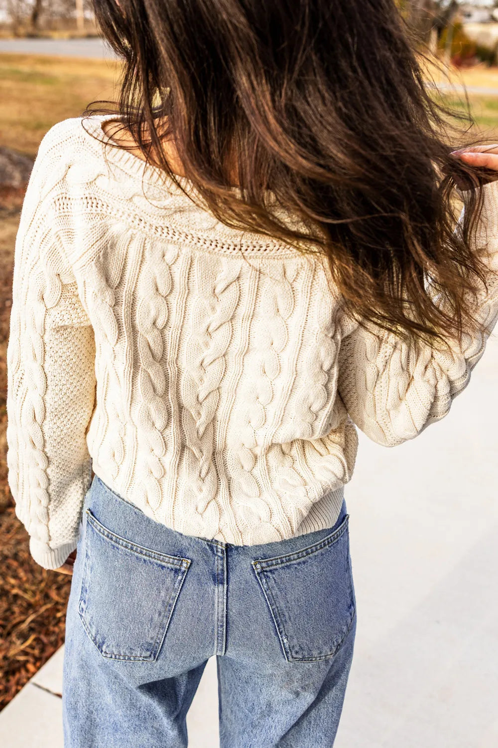 ~PREORDER~ Cream Cable Classic Sweater ~PREORDER~