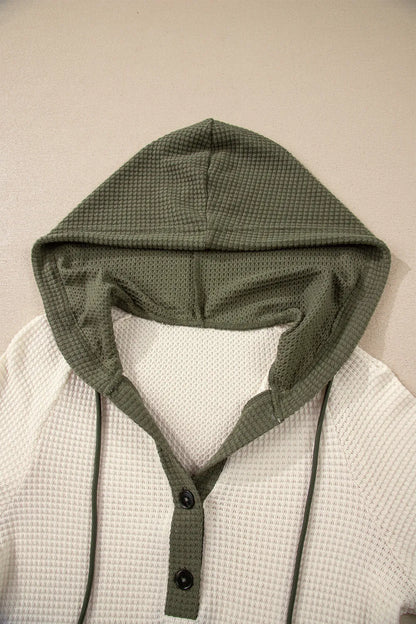 ~PREORDER~ Olive You More Waffle Knit Hooded Pullover ~PREORDER~