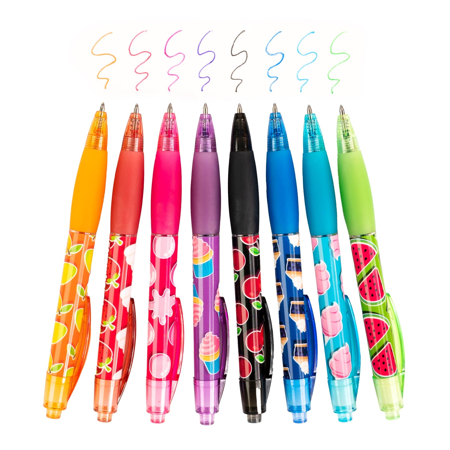Glitter Gel Smens® Scented Clickable Glitter Gel Pens in Freshness Tubes