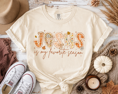 ~PREORDER ~ Jesus Is My Favorite Season Graphic Tee ~PREORDER ~