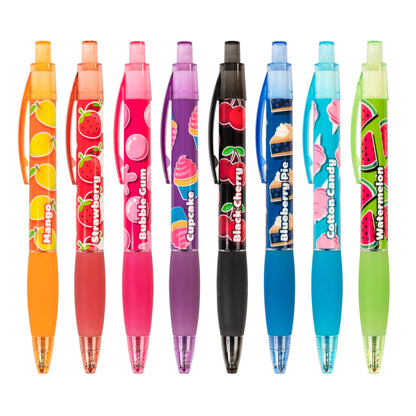 Glitter Gel Smens® Scented Clickable Glitter Gel Pens in Freshness Tubes
