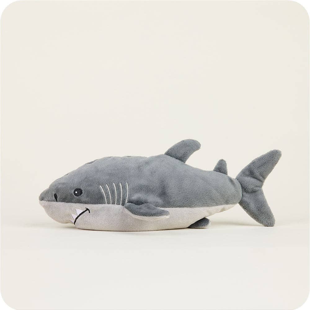 Shark Warmies® Junior Plush | 9” Microwavable Lavender Scented Stuffed Animal
