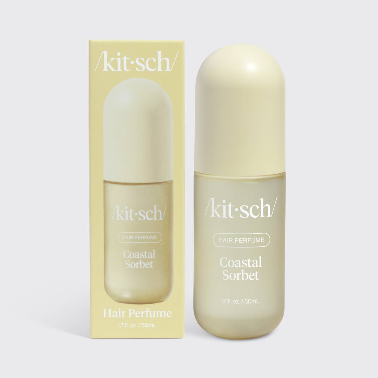 Kitsch Coastal Sorbet Hair Perfume – Coconut & Citrus Hair Mist for Odor Elimination & Shine
