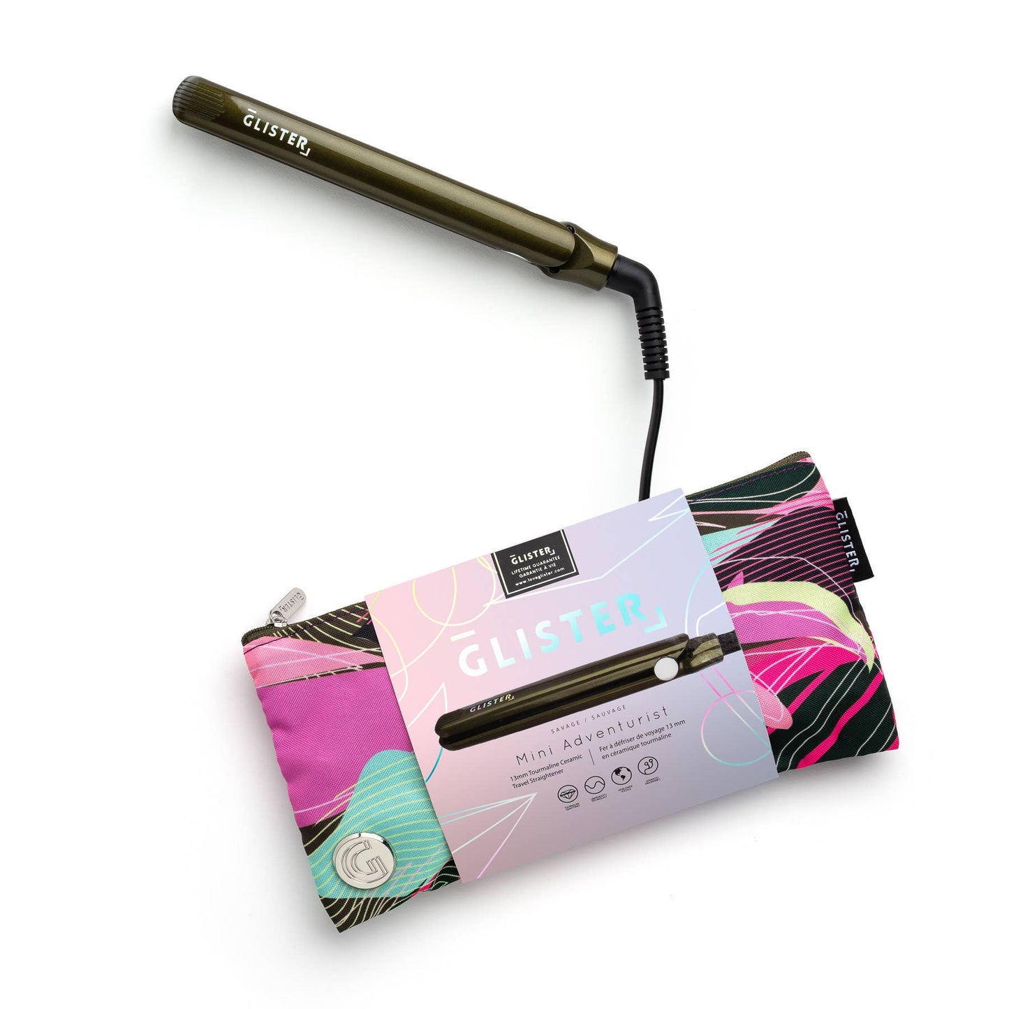 Mini Adventurist Flat Iron (with Travel Carrying Bag)