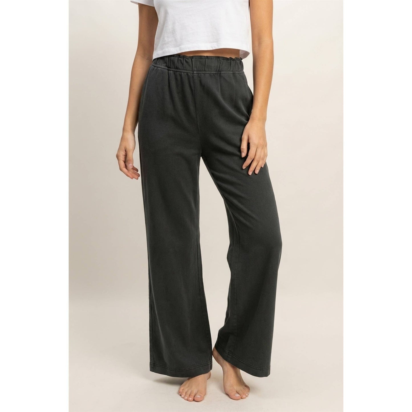 High Waist Flare Pants by Double Zero | Women’s Pull-On Flare Pants