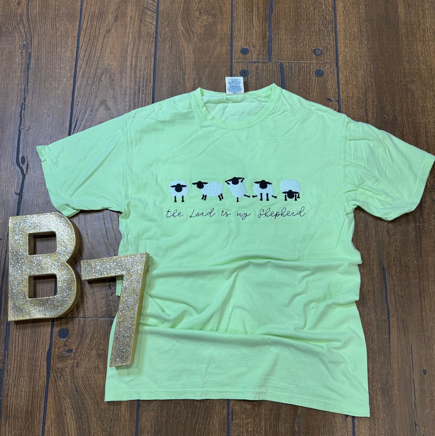 Custom Embroidered Tee Shirt – Personalized Graphic Tee by B7 Boutique