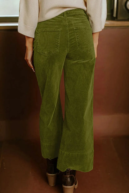 ~PREORDER~ Vineyard Green Corduroy Wide Leg Pants ~PREORDER~