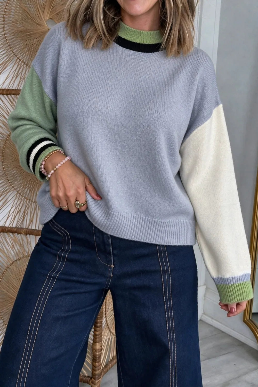 ~PREORDER~ Color Me Cozy Mock Neck Sweater ~PREORDER~