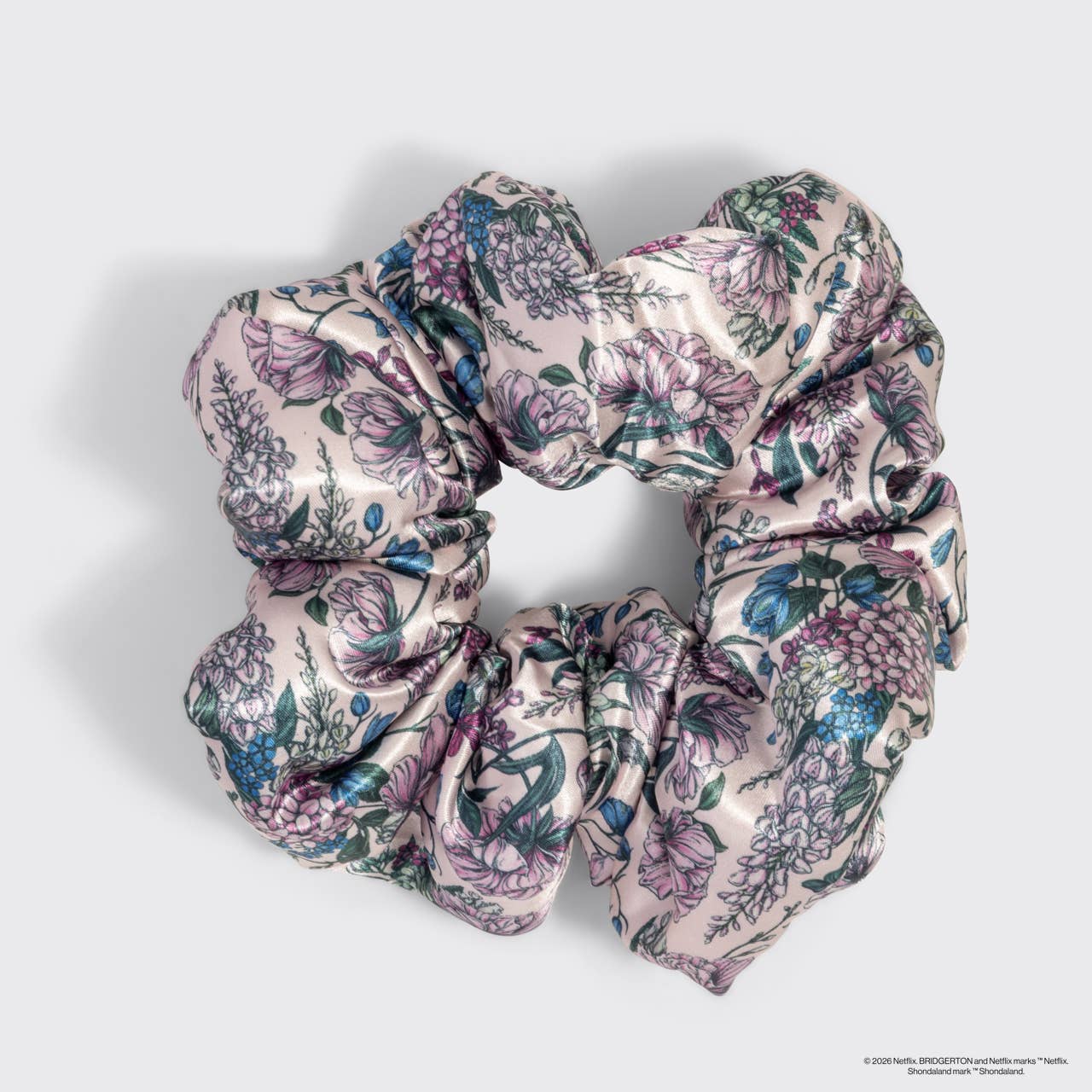 Kitsch x Bridgerton Satin Pillow Scrunchies Set – Extra Gentle Overnight Hair Scrunchies (2 Pack)