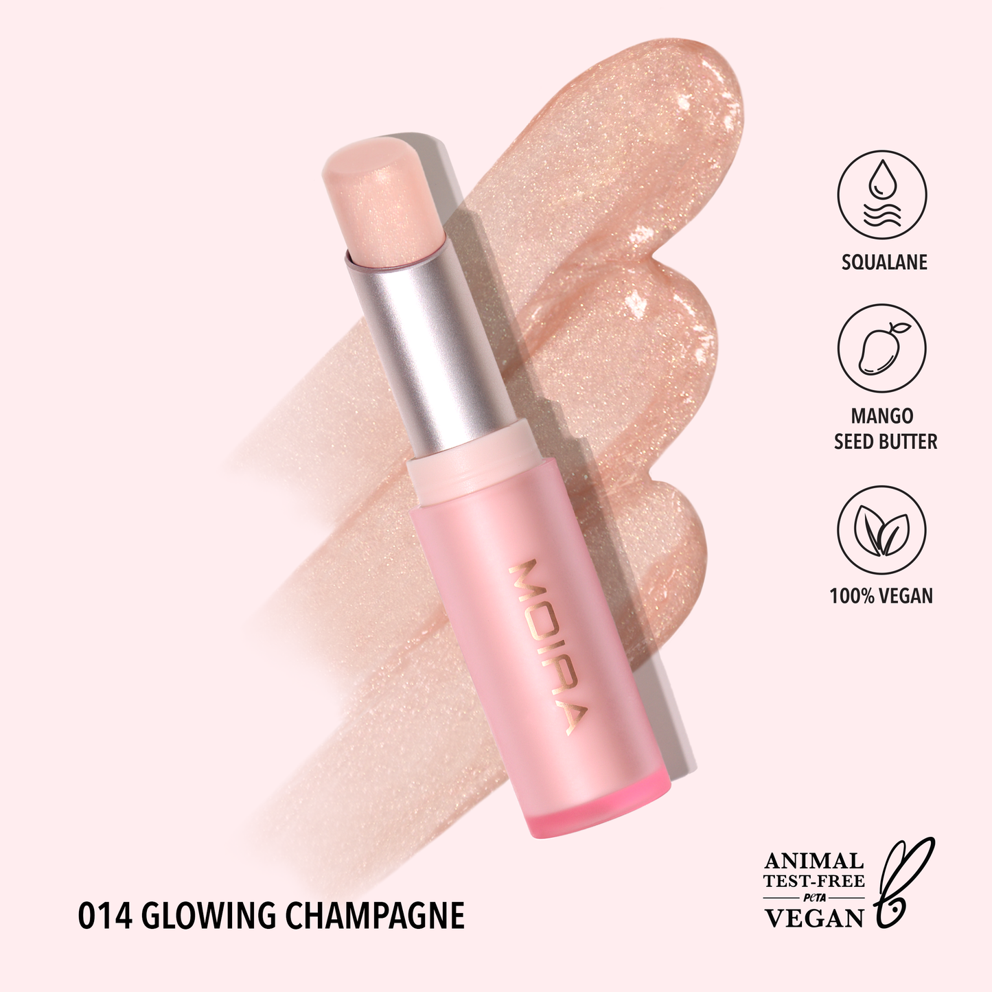 Signature Lipstick Glowing Champagne