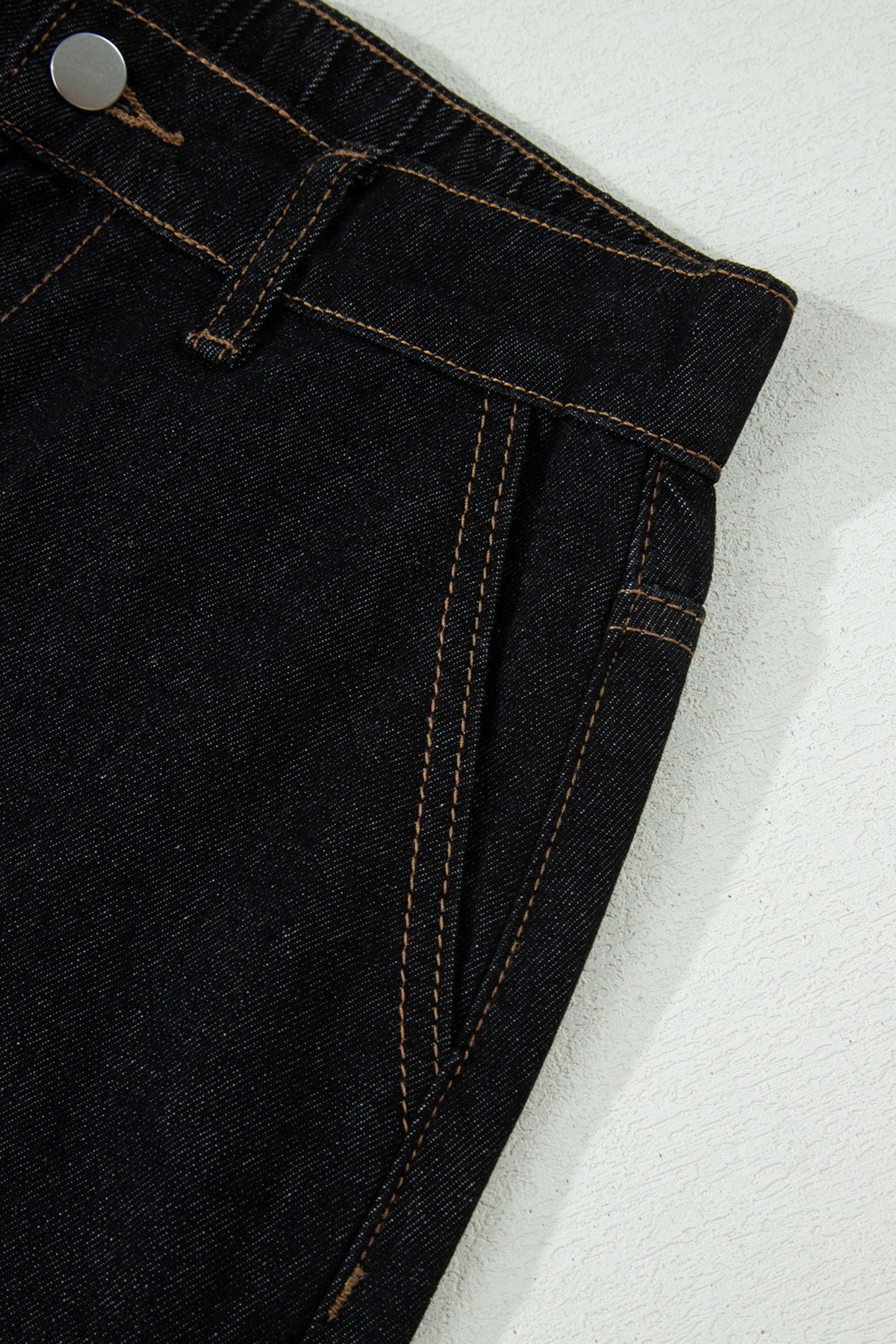 ~PREORDER ~ Scalloped Trim Casual Denim Shorts ~PREORDER ~