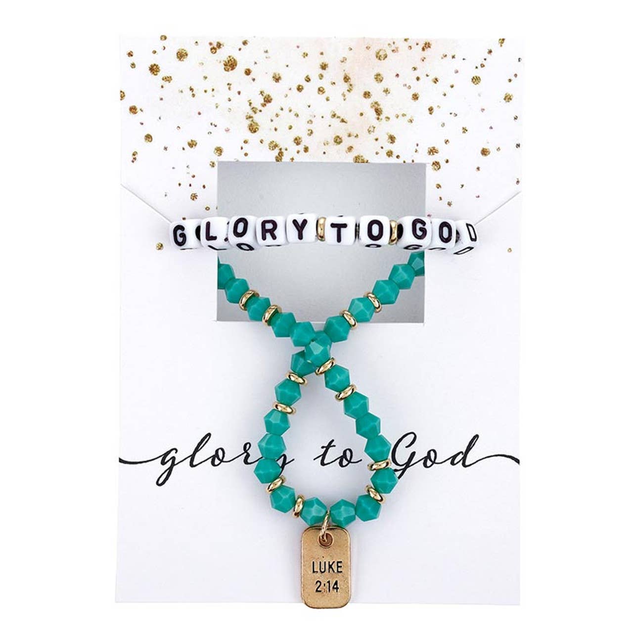 Inspirational Beaded Bracelet | Assorted Scripture Bracelet Gift
