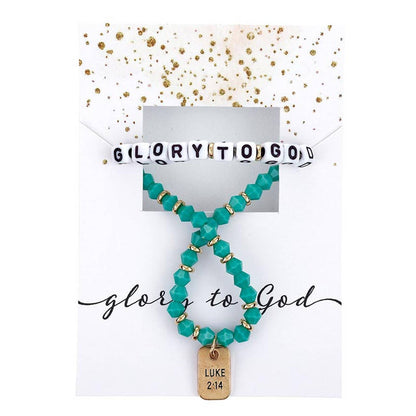 Inspirational Beaded Bracelet | Assorted Scripture Bracelet Gift