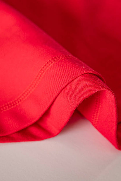 Oversized Collared Knit Top | Contrast Detail Half Sleeve Casual Shirt