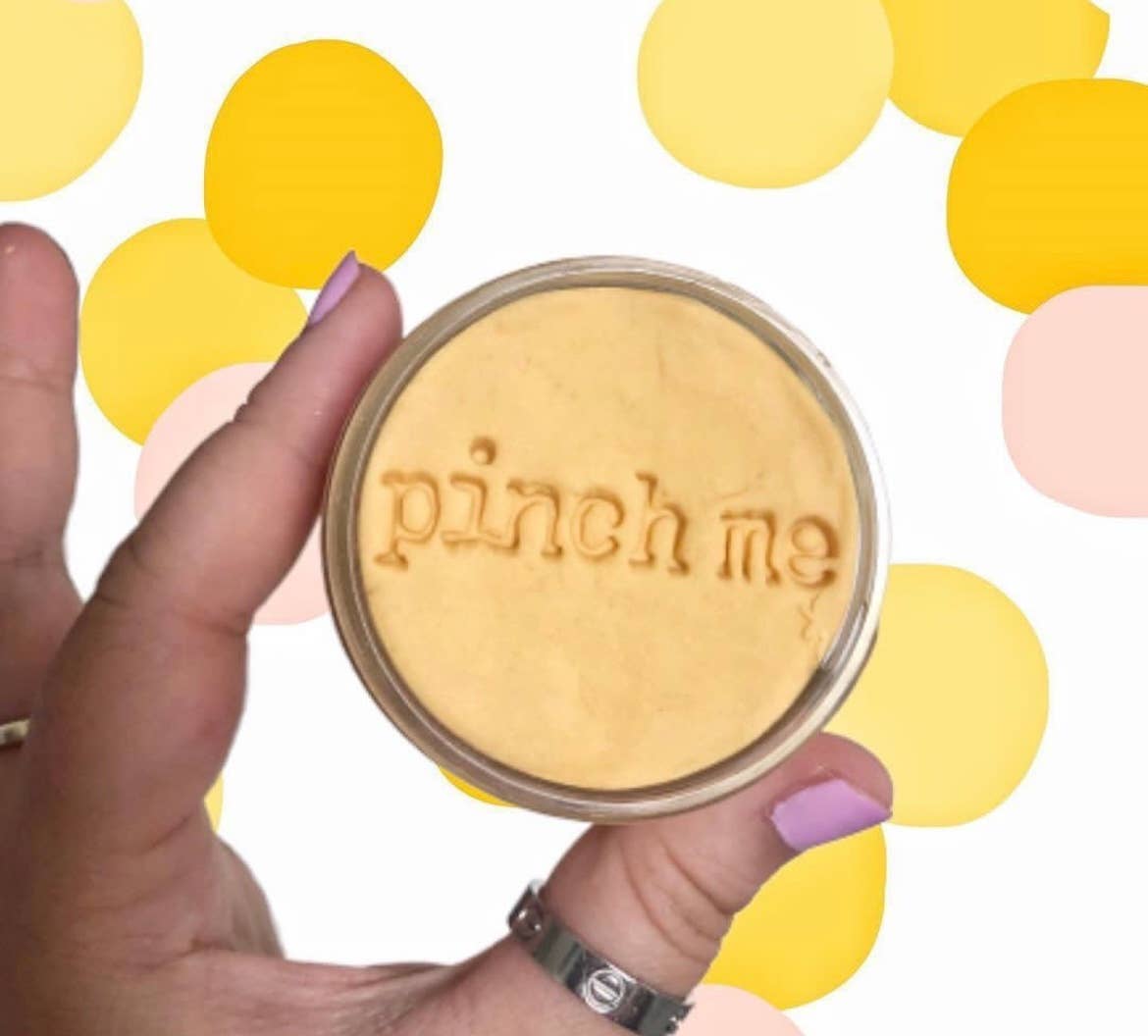 Pinch Me Therapy Dough “Sun” – Lemon Scented Stress Relief Putty for Anxiety, Focus & Sensory Play