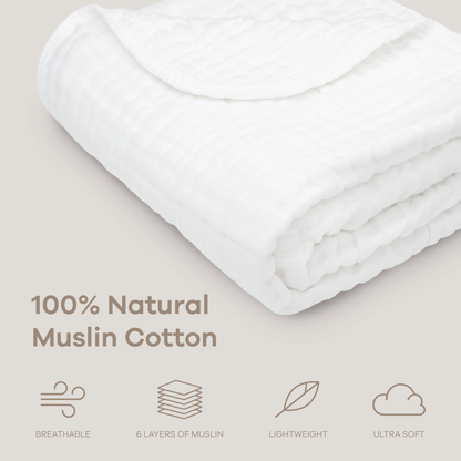 Muslin Baby Blanket | Swaddle Blanket | by Comfy Cubs
