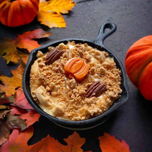 Pumpkin Pecan Waffles Skillet Candle – 8 oz / 3 Wick