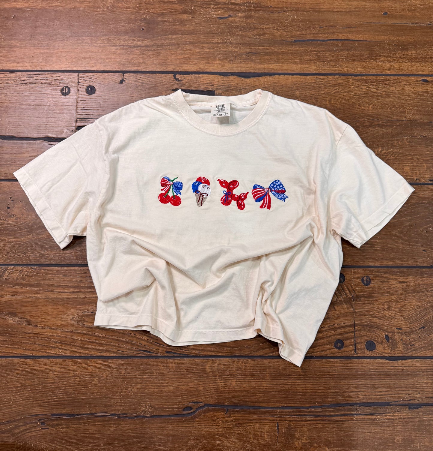 Custom Embroidered Tee Shirt – Personalized Graphic Tee by B7 Boutique