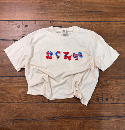 Custom Embroidered Tee Shirt – Personalized Graphic Tee by B7 Boutique