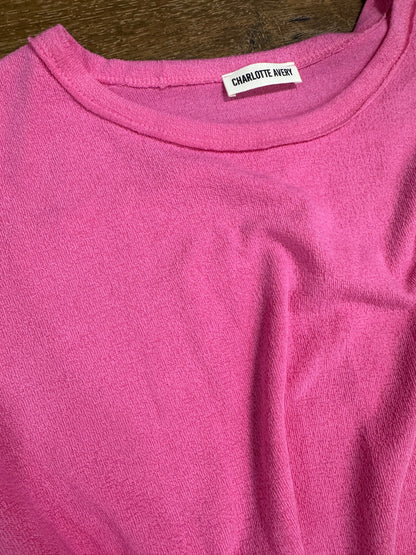 Crepe Hack Cuffed Tee by Charlotte Avery – Soft & Stretchy Everyday Basic
