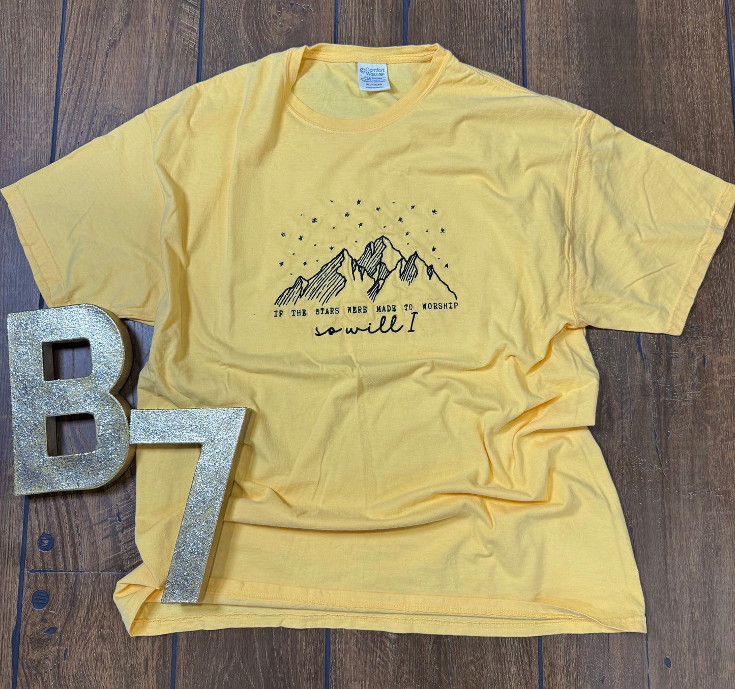 Custom Embroidered Tee Shirt – Personalized Graphic Tee by B7 Boutique