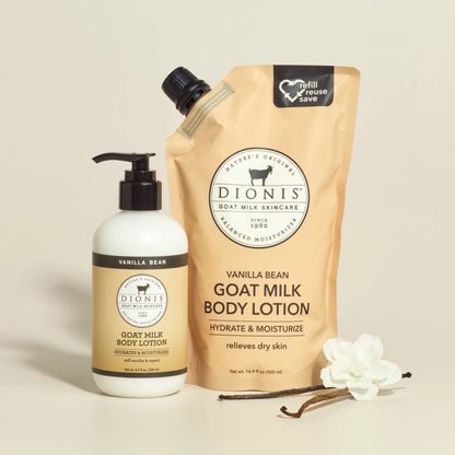 Dionis Vanilla Bean Body Lotion & Refill Gift Set