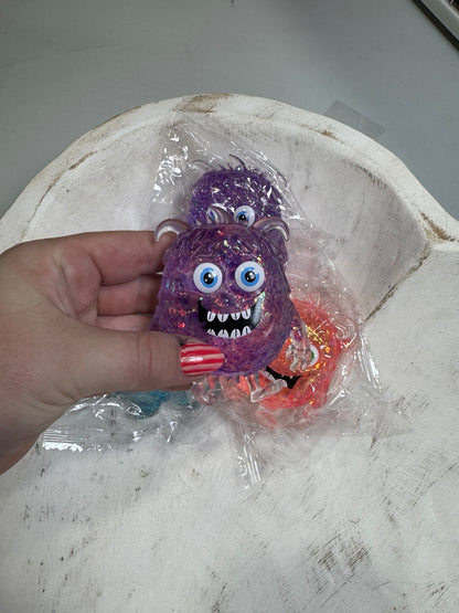 Glitter Monster Squeeze Toy | Sparkly Sensory Fidget Monster
