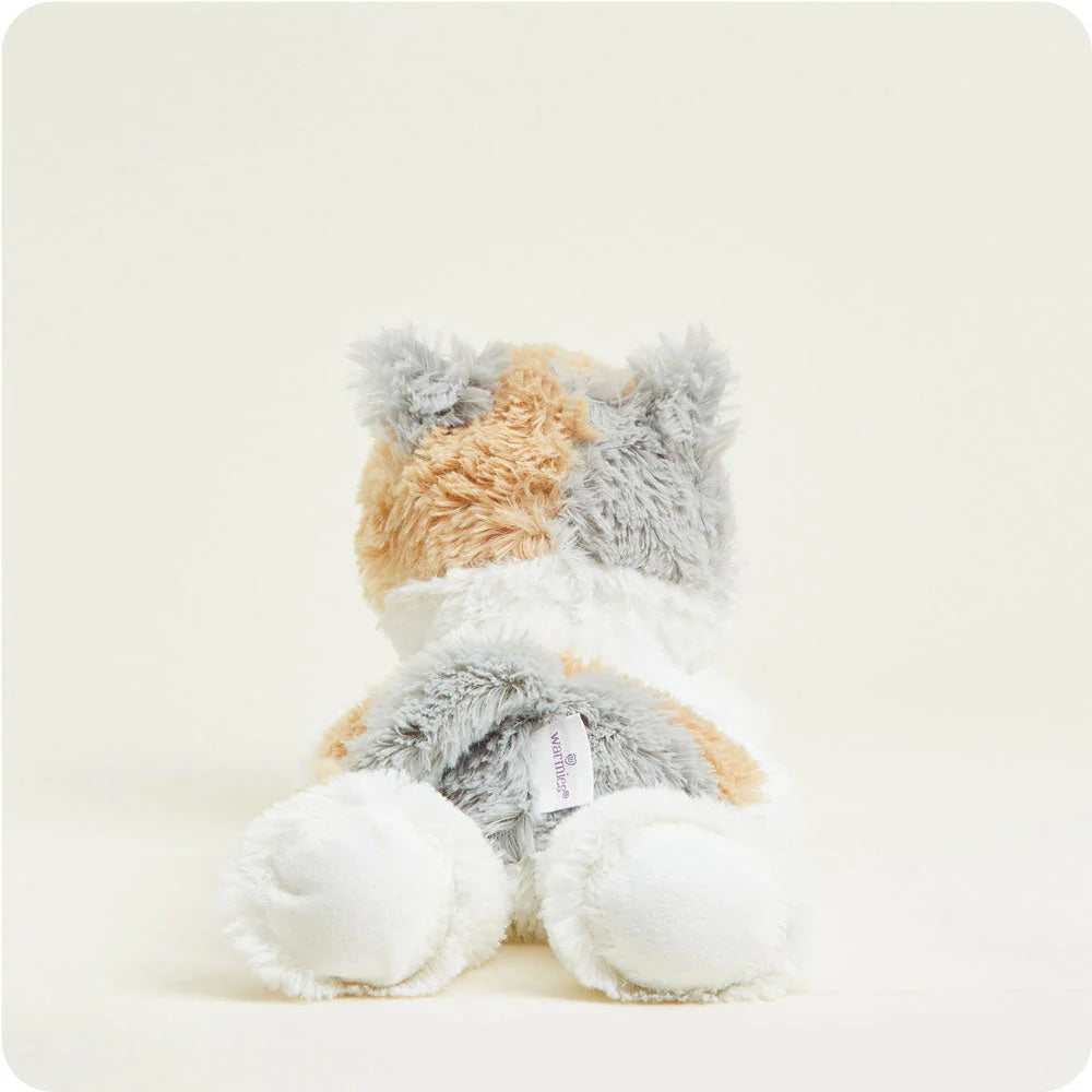 Warmies® Calico Cat Microwavable Plush – Lavender Scented Heated Stuffed Animal