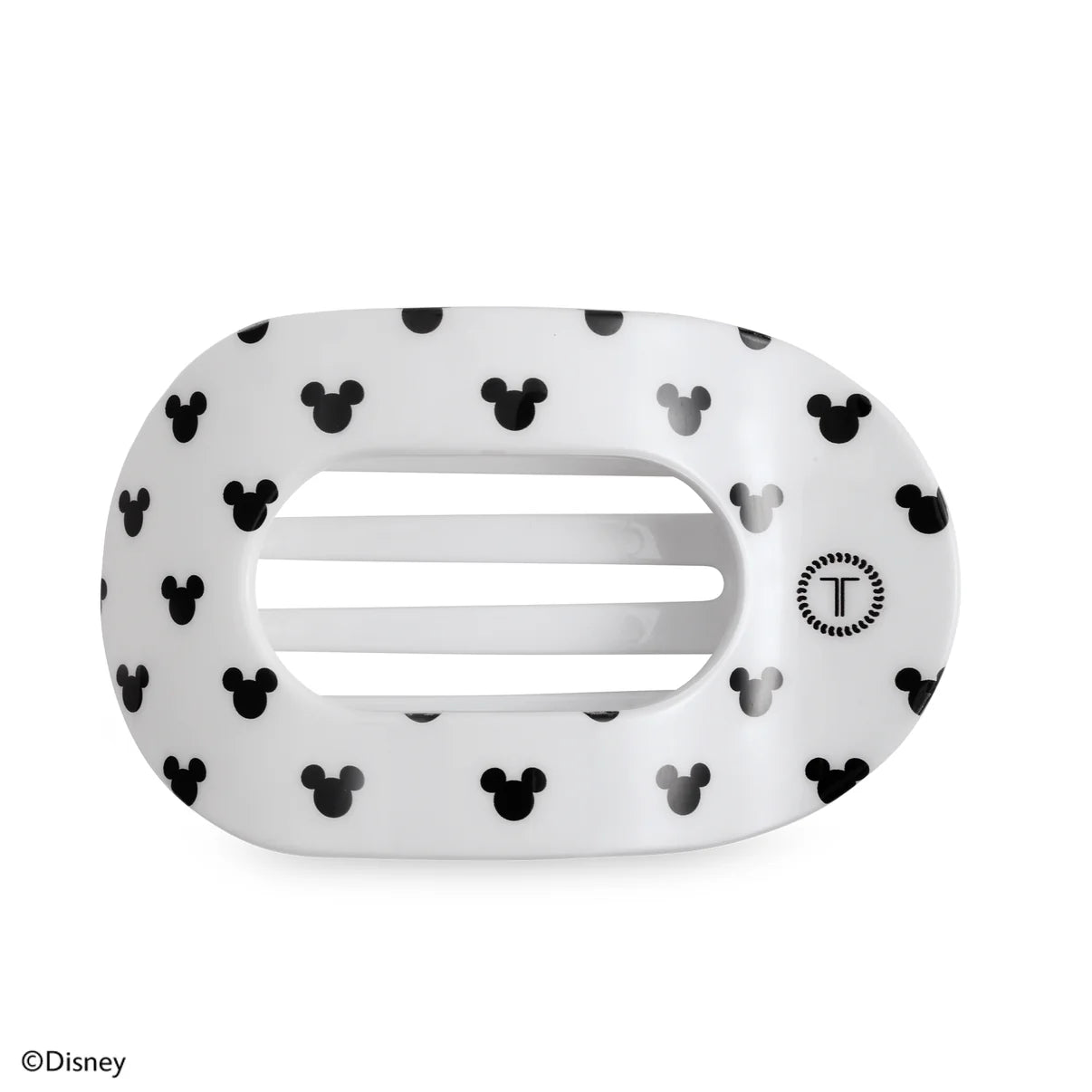 Large Flat Round Teleties Clip
