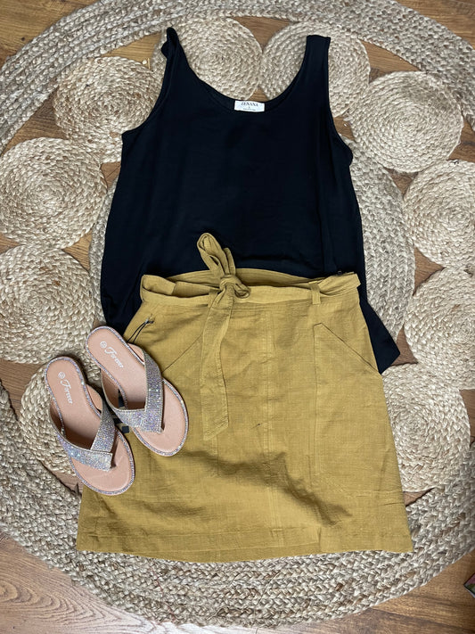 Mustard Yellow Hyfve Skirt