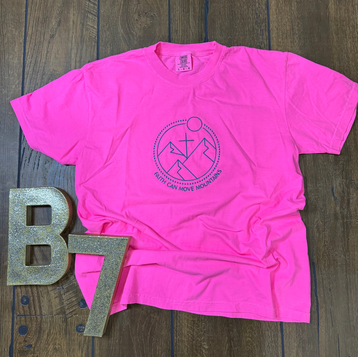 Custom Embroidered Tee Shirt – Personalized Graphic Tee by B7 Boutique