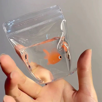 Squishy Goldfish Fidget Toy – Mini Kawaii Stress Relief Squeeze Toy