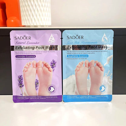Exfoliating Foot Mask – Peeling Foot Treatment Socks for Soft, Smooth Feet