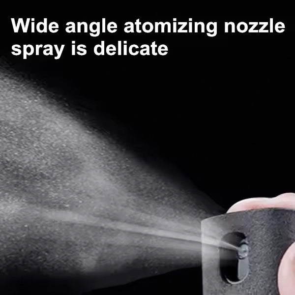 Touch screen cleanser spray with microfiber cloth