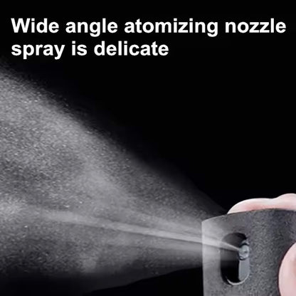 Touch screen cleanser spray with microfiber cloth