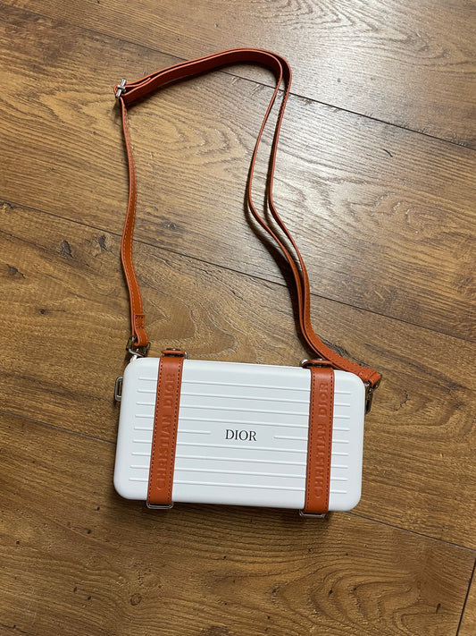 D!or Suitcase Purse