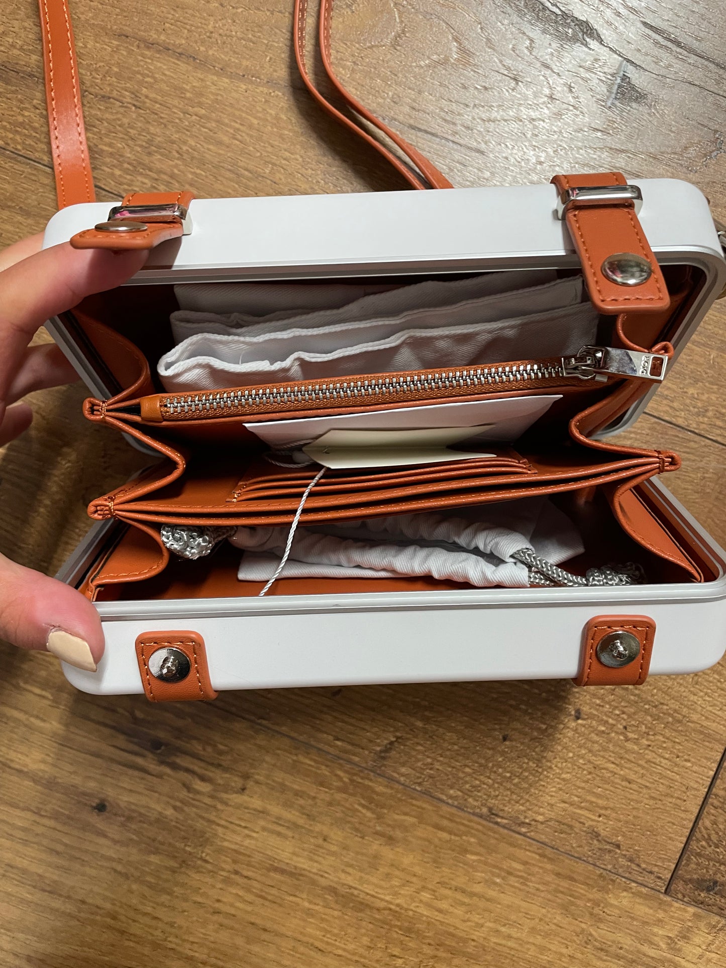 D!or Suitcase Purse