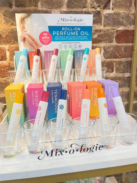 MIX•O•LOGIE 5ML Rollerball Perfume | Alcohol-Free Luxury Oil Fragrance
