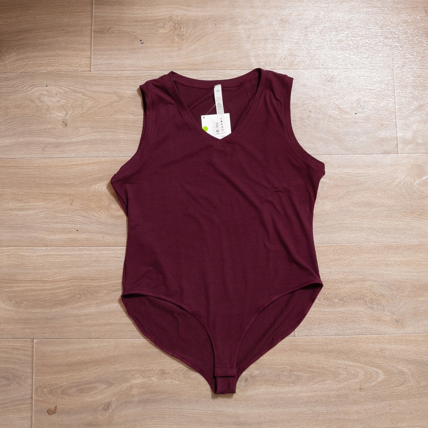 Plus “Butter” V-Neck Sleeveless Bodysuit – Rae Mode