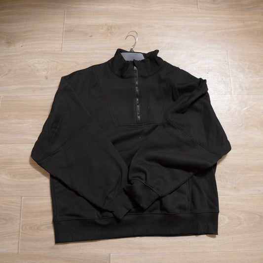 Plus Mineral-Washed French Terry V-Neck Pullover – Rae Mode