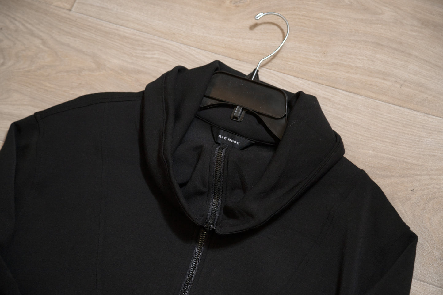 Plus-Size Full-Zip Jacket by Rae Mode – Soft Modal-Poly Blend