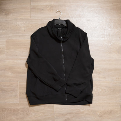 Plus-Size Full-Zip Jacket by Rae Mode – Soft Modal-Poly Blend