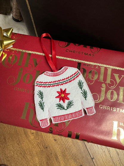 Ugly Sweater Felt Gift Card Holder Ornaments 🎄