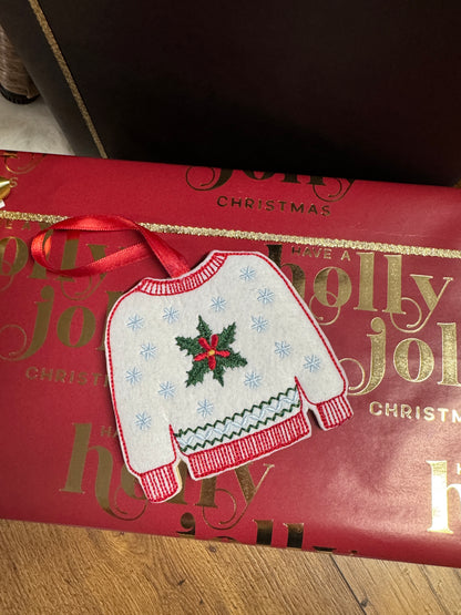 Ugly Sweater Felt Gift Card Holder Ornaments 🎄