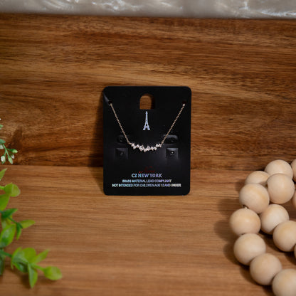 Twilight Sparkle Bar Necklace – Silver